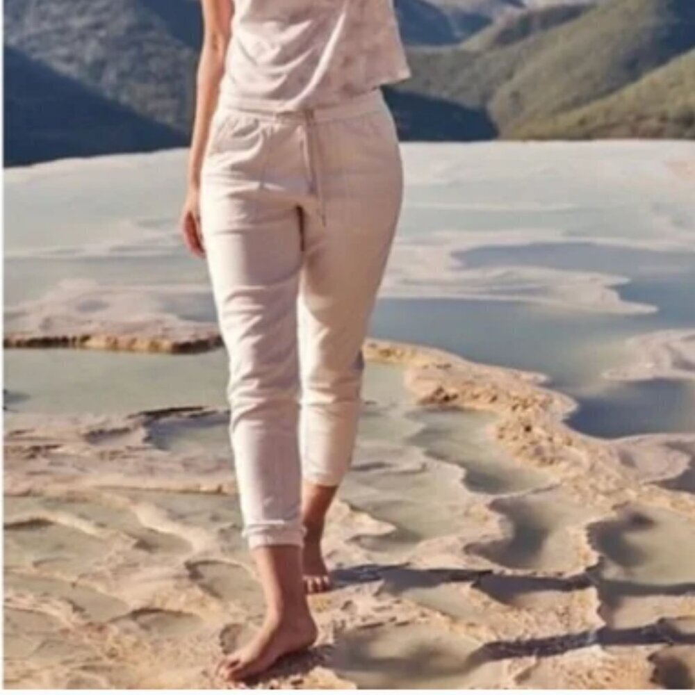 ATHLETA Farallon Jogger Pant Birch Gray 10 531090-02
